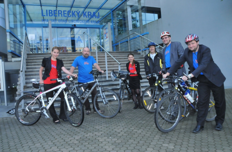 Úspěšní cyklisté Krajského úřadu LK v Liberci